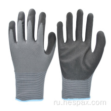 HESPAX 13G Polyester Nitrile Working Gloves Sandy Finish